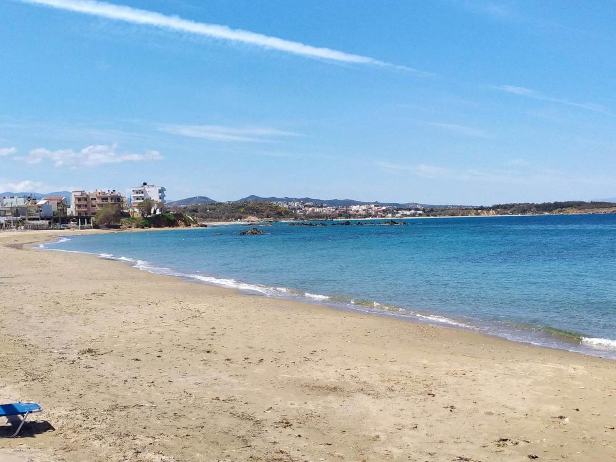 Sea Side View Home Steps From The Beach & City Chania  Luaran gambar